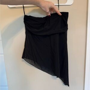 Urban Outfitters Black Asymmetrical Skirt